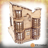 TT Combat crumbling building MDF kit for your gaming table 