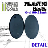 Plastic Bases - Oval Pill 90x52mm -9891- Green Stuff World
