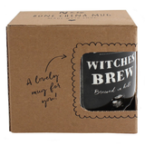 brown box containing a mug 