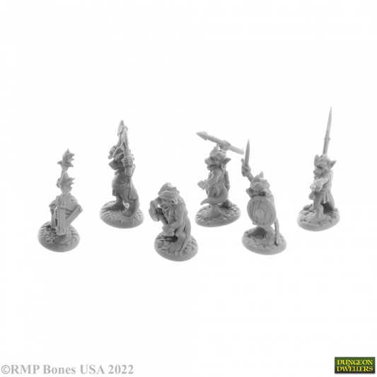A pack of 6 Ratpelt Kobold Mooks...
