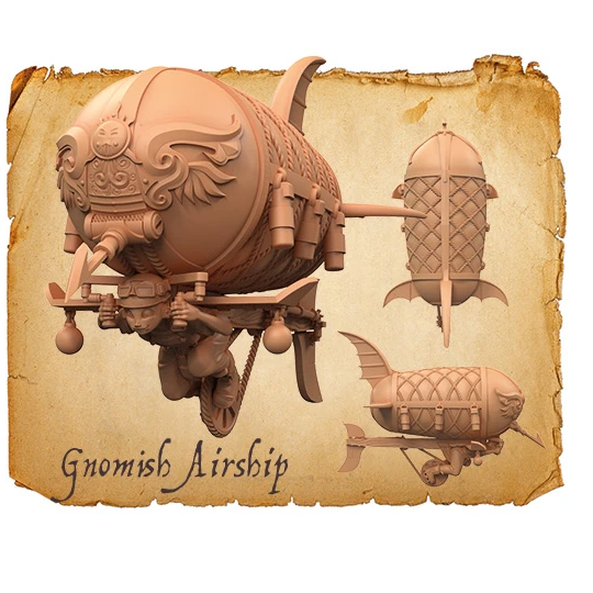 Moonstone Gnomish Airship