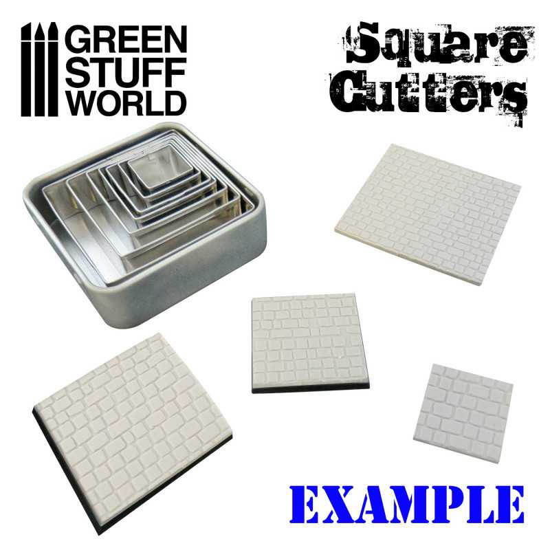 Square Cutters by Green Stuff World.