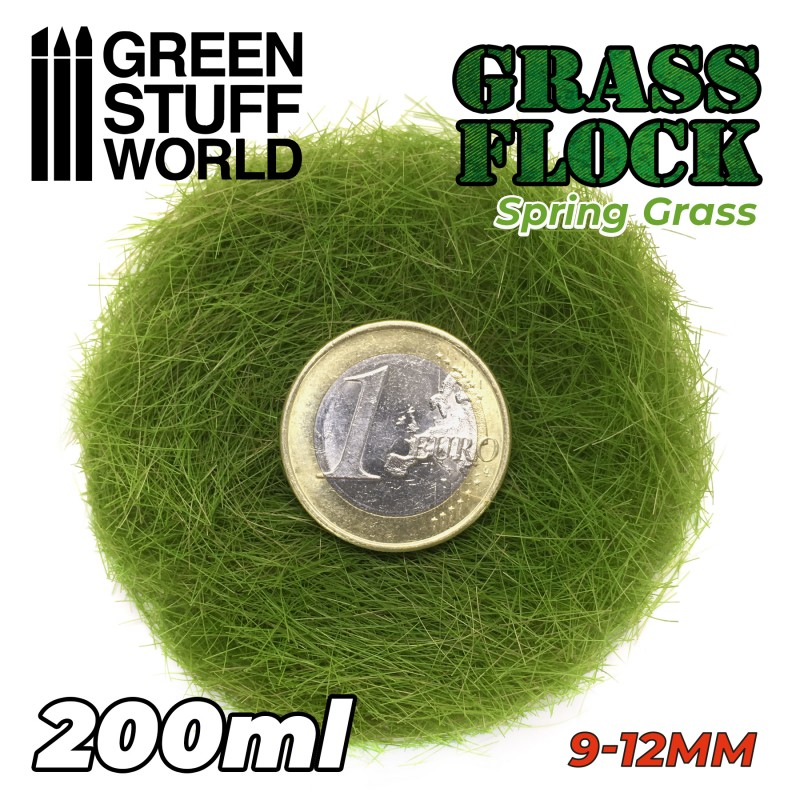 Spring Grass 9-12mm Flock -200ml- GSW