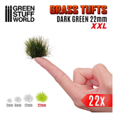Green stuff world XXL Dark Green Grass Tufts