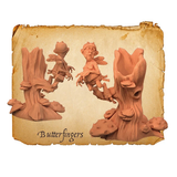 Moonstone Shadowglade Troupe miniature of a fairy and a tree