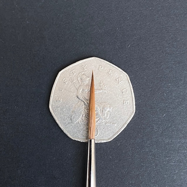 Series 88 Pure Sable Rigger - 2 - Rosemary & Co