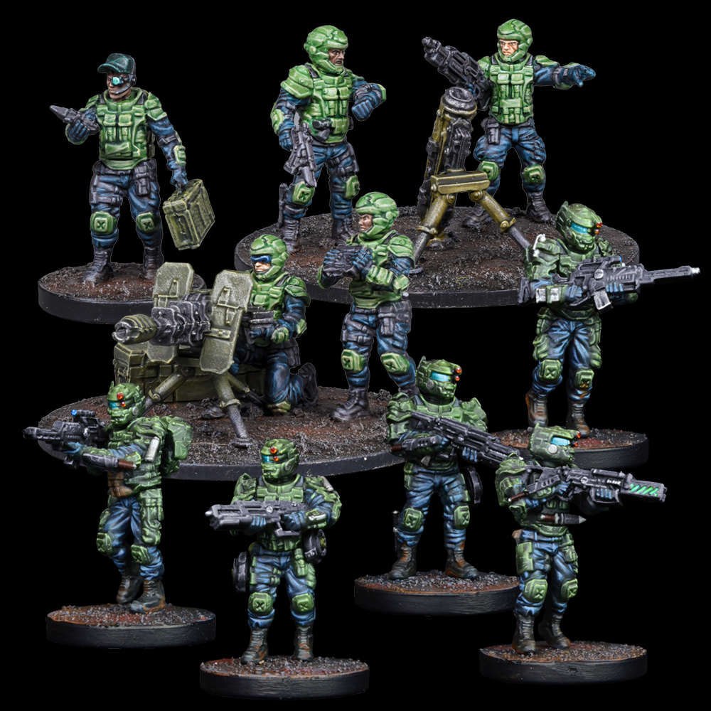Deadzone GCPS Heavy Ordnance Booster by Mantic Games