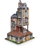 The Burrow The Weasley’s Family Home Wrebbit 3D Puzzle lets you use the 415 foam backed puzzle pieces to create the Weasley family home which always seems to be held together just with magic as its structure is rather haphazard.