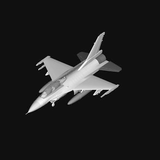 F-16B Fighting Falcon in 1:72 scale by Hobbyboss