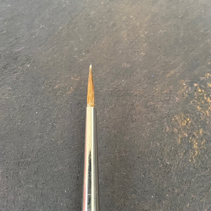 Series 98 Triangular Pure Sable - 0 - Rosemary & Co paint brush tip 