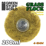 Dry Yellow Pasture 4-6mm Flock -200ml- GSW