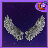 Feathery Wings for your conversion needs by Bad Squiddo Games, a pair of 28mm resin wings