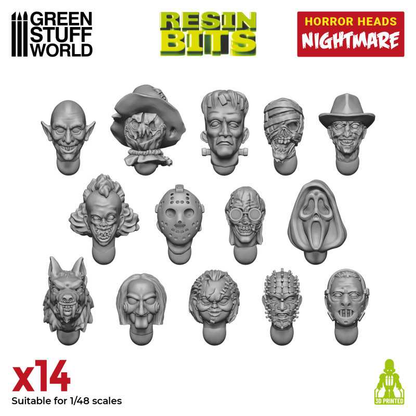 Horror Heads Nightmare by Green Stuff World