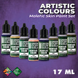 Malefic Skin Paint Set - 10122- Green Stuff World