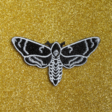 Moth Iron On Patch