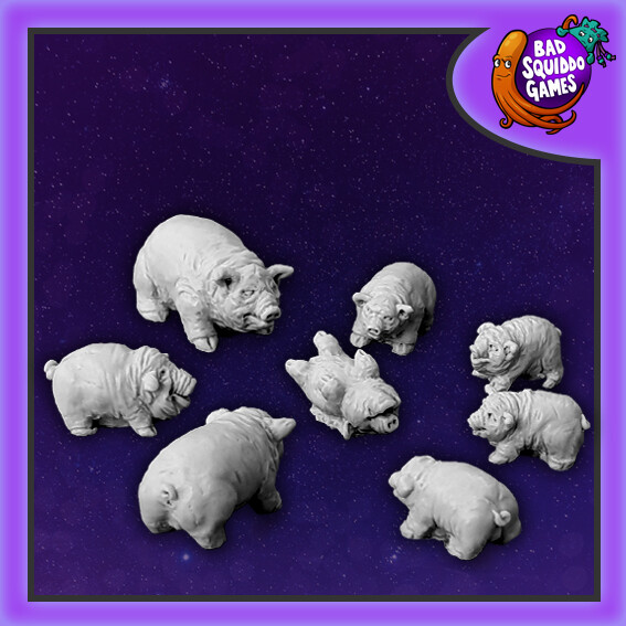 Pigs & Piglets -  Bad Squiddo Games