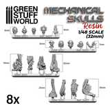 Resin Mechanical Skulls by Green Stuff World