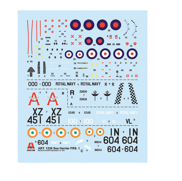 Italeri FRS.1 Sea Harrier- 1:72