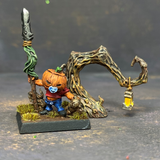 Little Dyniaq With Spear  Hand painted by MrsMLG