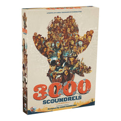 3000 Scoundrels Wild West Board Game