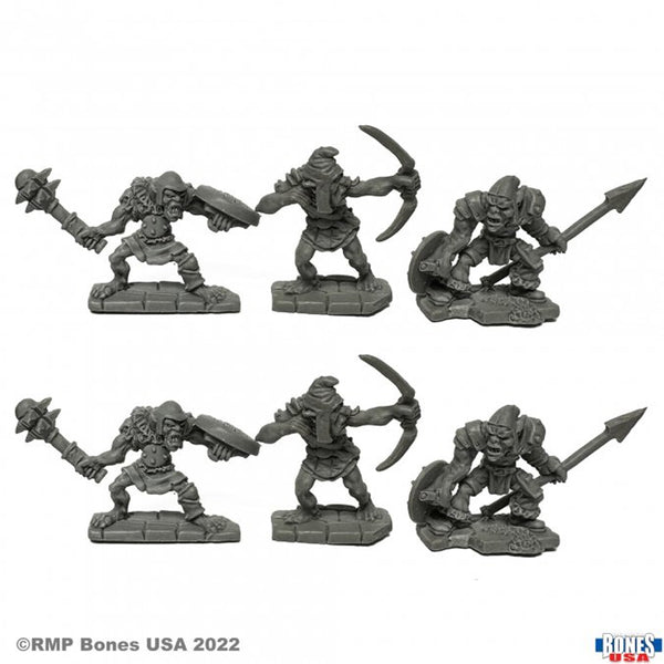 30096 Goblins 6 Pack Bones USA Plastic RPG Minis