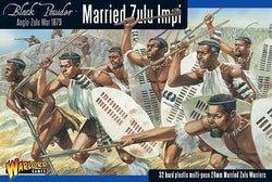 Married Zulu Impi - Black Powder (Warlord Games) :www.mightylancergames.co.uk