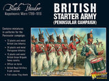 Napoleonic British Starter Army (Peninsular campaign) - Black Powder :www.mightylancergames.co.uk