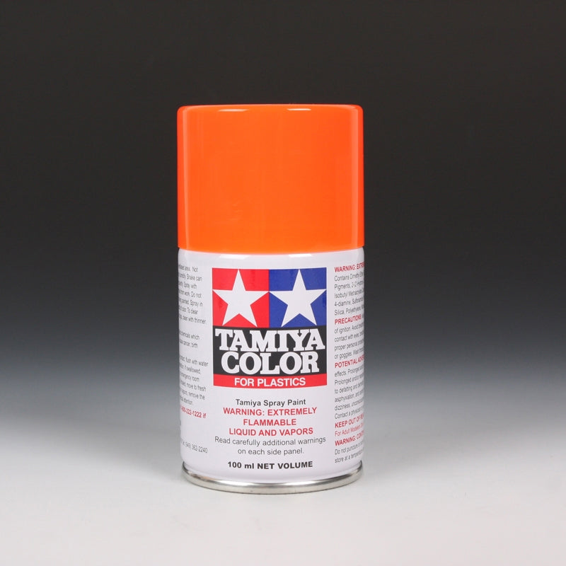 Tamiya Bright Orange Spray For Plastics