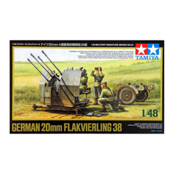 German 20mm Flakvierling 38 - Tamiya 1/48 Scale Model