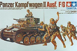 GERMAN. PANZERKAMPFWAGEN II Ausf. F/G - Tamiya (1/35) :www.mightylancergames.co.uk