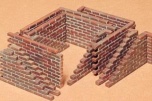 Brick Wall Set - Tamiya (1/35) :www.mightylancergames.co.uk