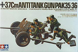 GERMAN 37MM ANTI-TANK - Tamiya (1/35)