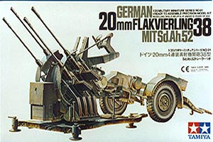 GERMAN 20MM FLAKVIERLING 38 - Tamiya (1/35)