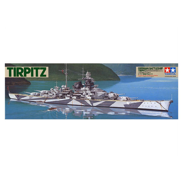 Tirpitz German Battleship - Tamiya 1/350 Scale Model
