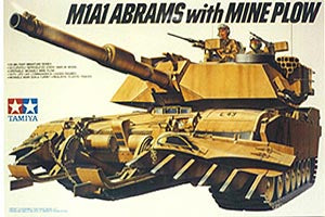 U.S. M1A1 Abrams with Mine Plow