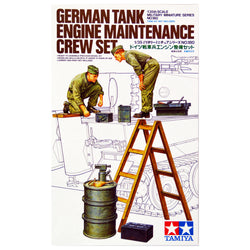 German Tank Engine Maintenance Crew - Tamiya 1/35 Scale