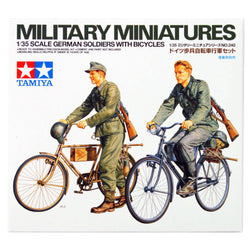 German Soldiers With Bicycles - Tamiya 1/35 Military Figures
