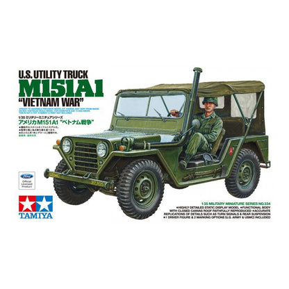 U.S Military M151A1 Vietnam War Utility Truck - Tamiya 1/35