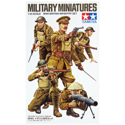 WWI British Infantry Set - Tamiya 1/35 Scale Figures