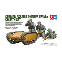 German Assault Pioneers & Goliath - Tamiya 1/35 Scale