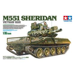 M551 Vietnam War Sheridan - Tamiya 1/35 Scale Model