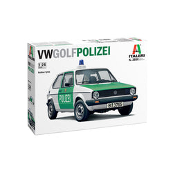 VW Golf Polizei - 1:24 Italeri Model Kit