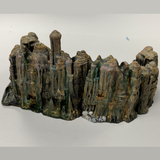 skull cavern feature by Legend Games. A resin feature depicting rocky formations, layers, height changes, skull covered floor and crystal formations