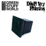 4cm Black Square Block Plinth - Green Stuff World
