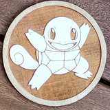 Pokemon Wooden Round Coasters