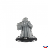  Sansavar Chung, Viceroy bones USA gaming miniature of a sci fi dwarf , the rear view