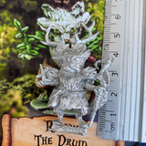 Rowan The Druid from the Cats Of Crumptown range by Northumbrian Tin Soldier is a cat miniature