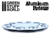 Round Aluminium Mixing Palette (1694) - Green Stuff World
