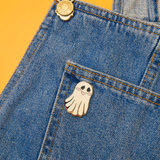 Cute Ghost Enamel Pin Badge