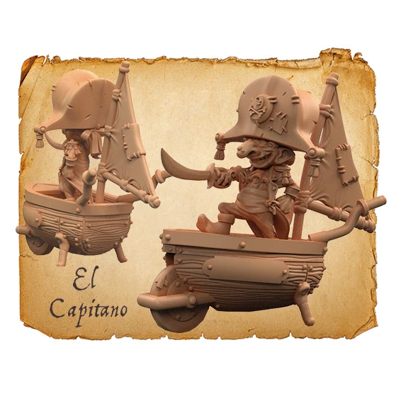 Moonstone Booty's Bilge Troupe Box goblin pirate miniature